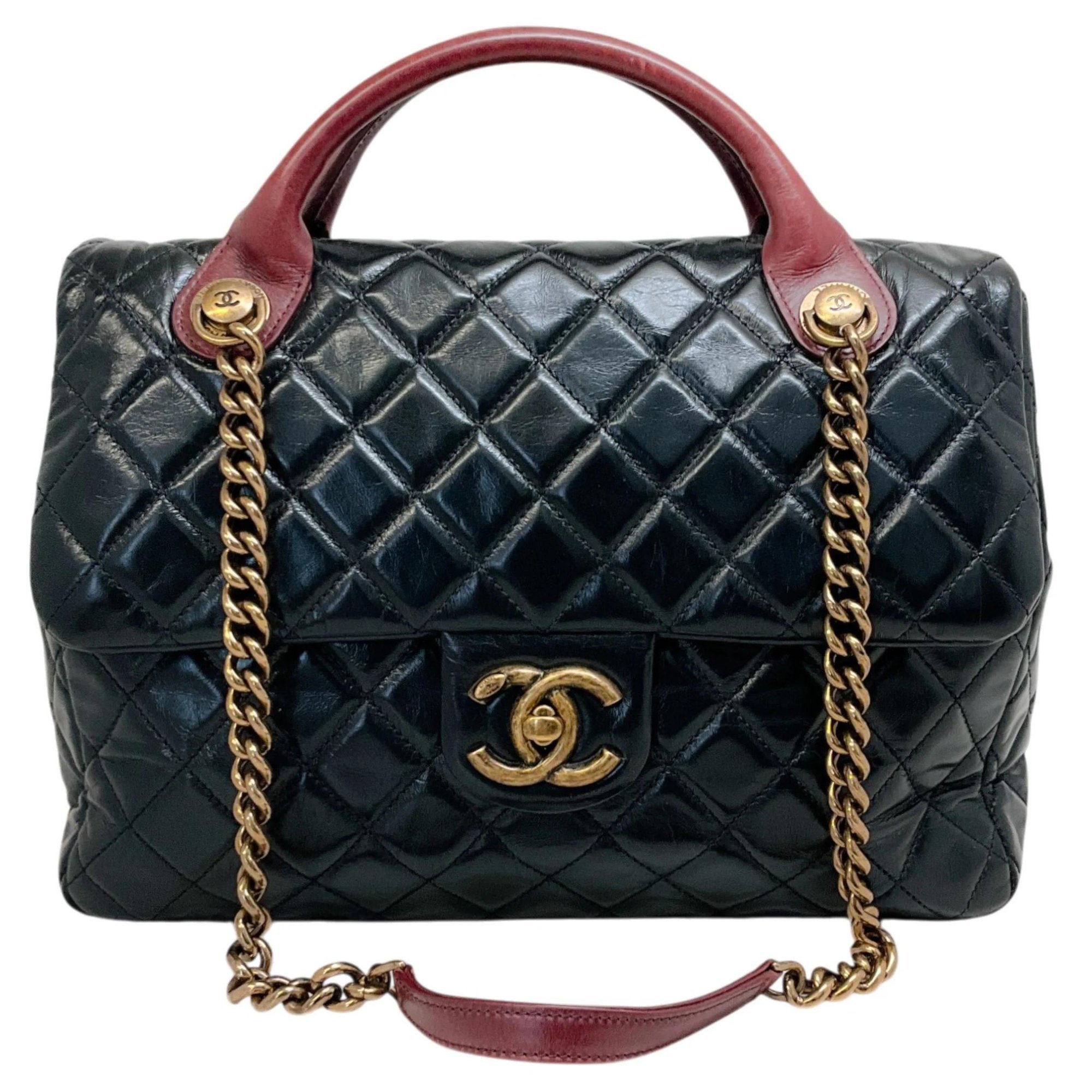 Leather handbag