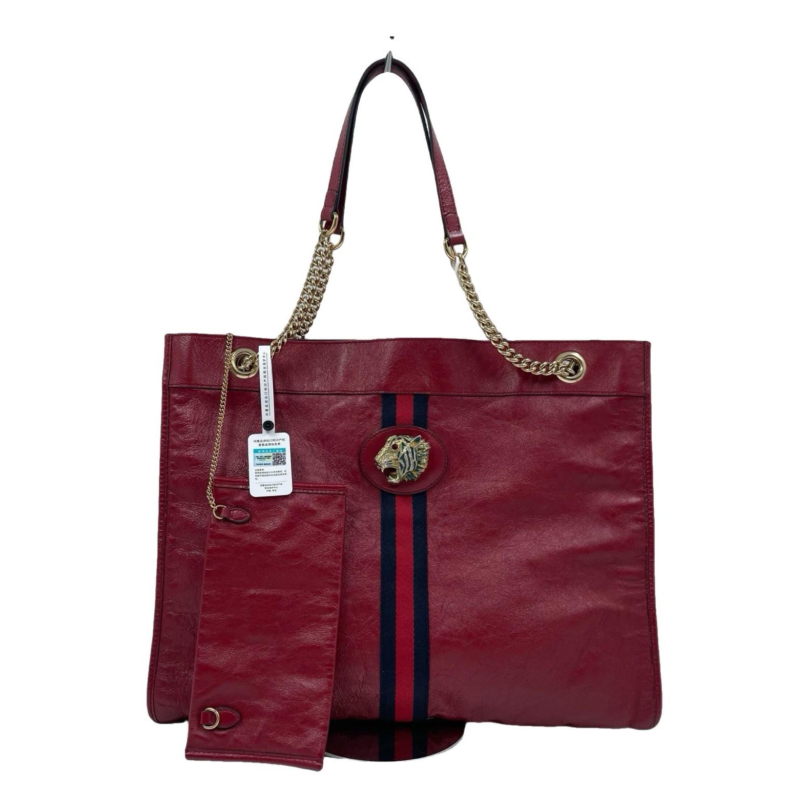 Rajah leather handbag