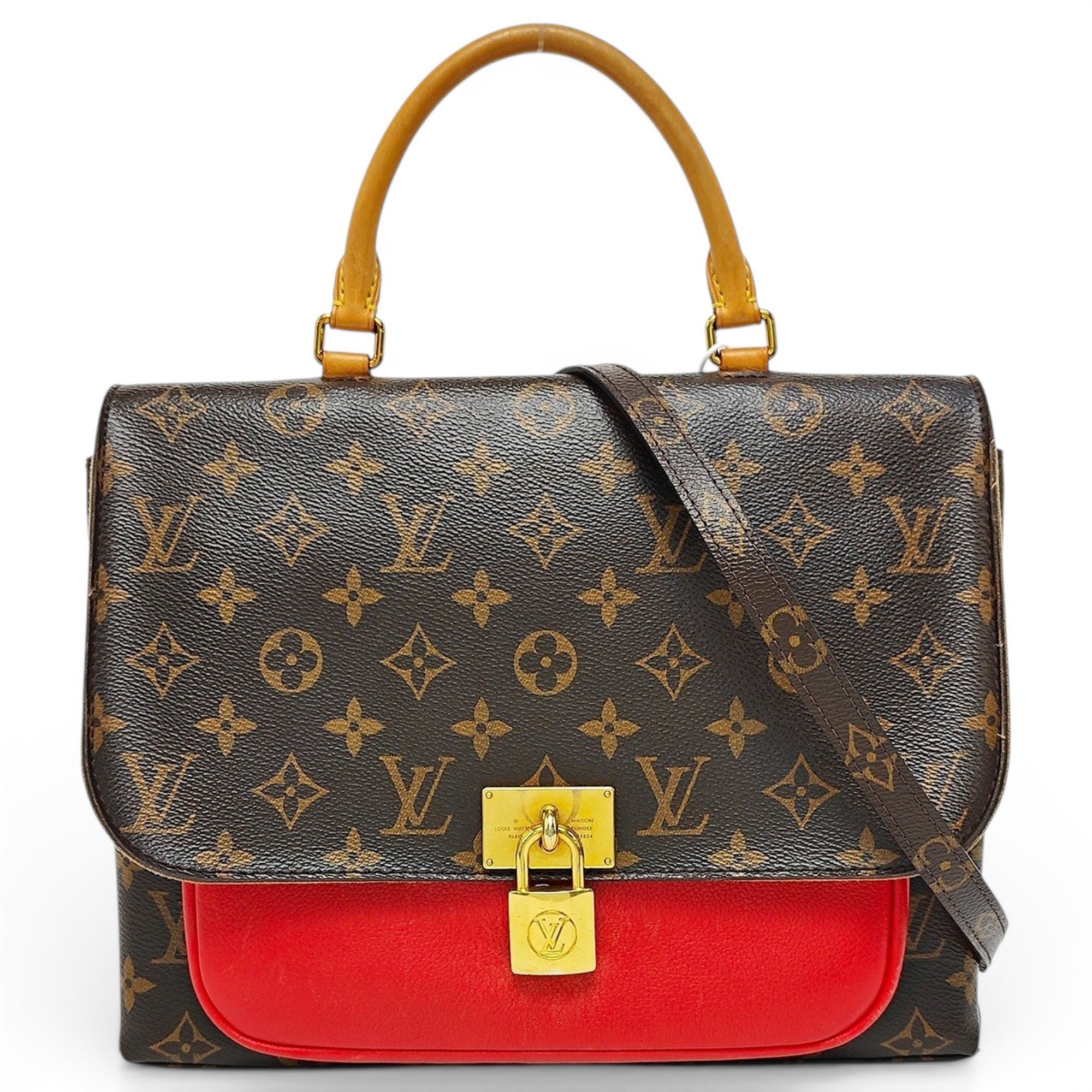 Marignan leather handbag