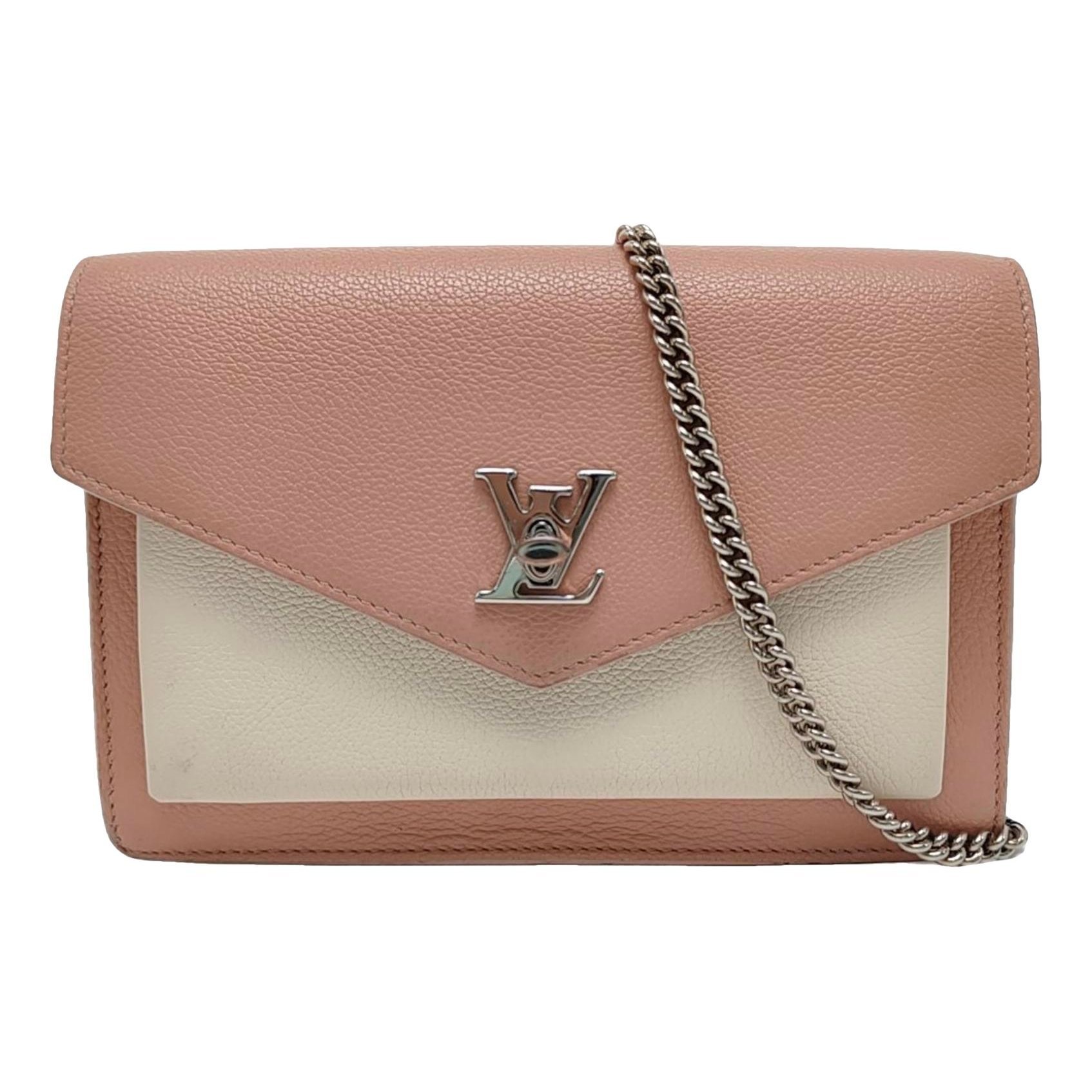 Lockme leather handbag