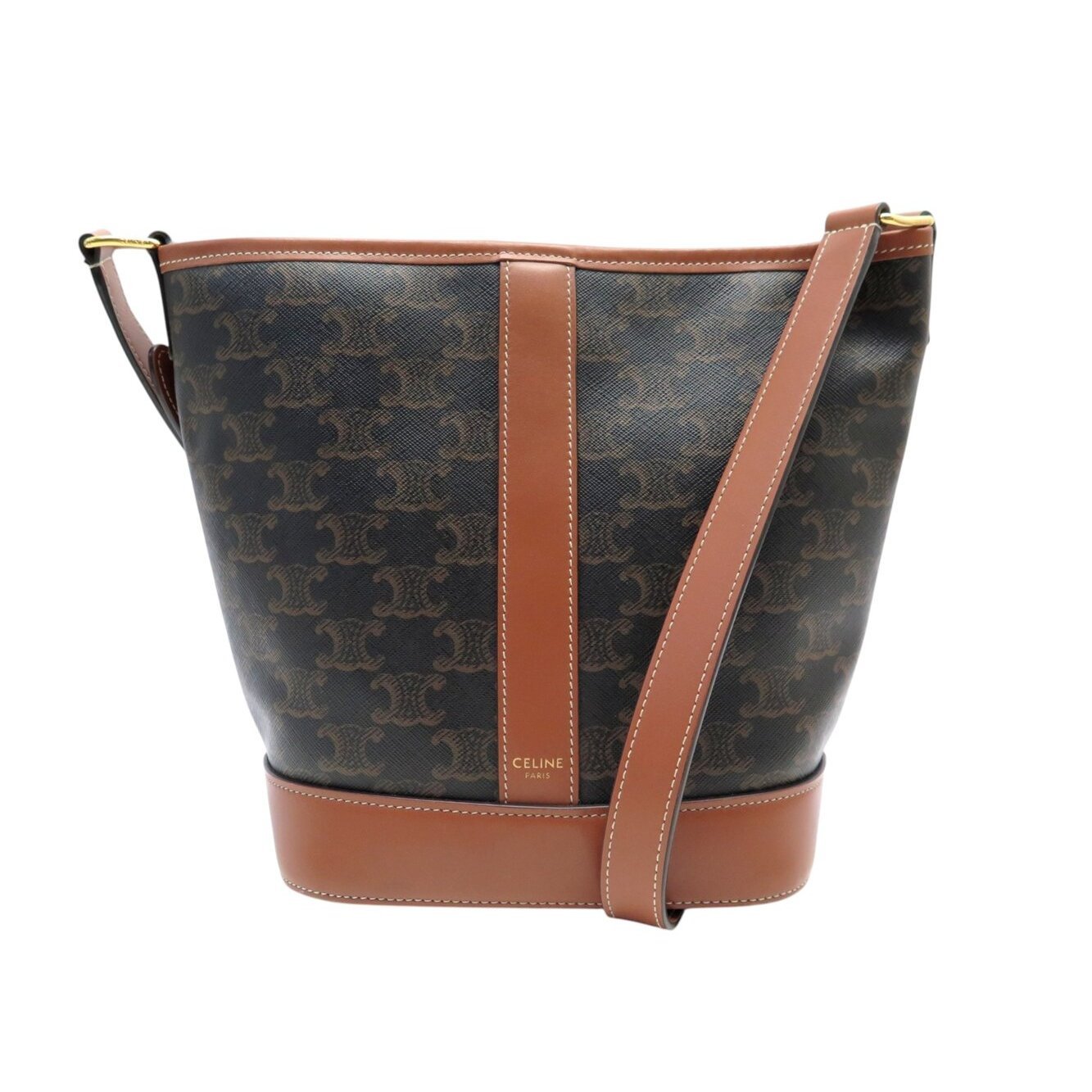 Triomphe cloth crossbody bag
