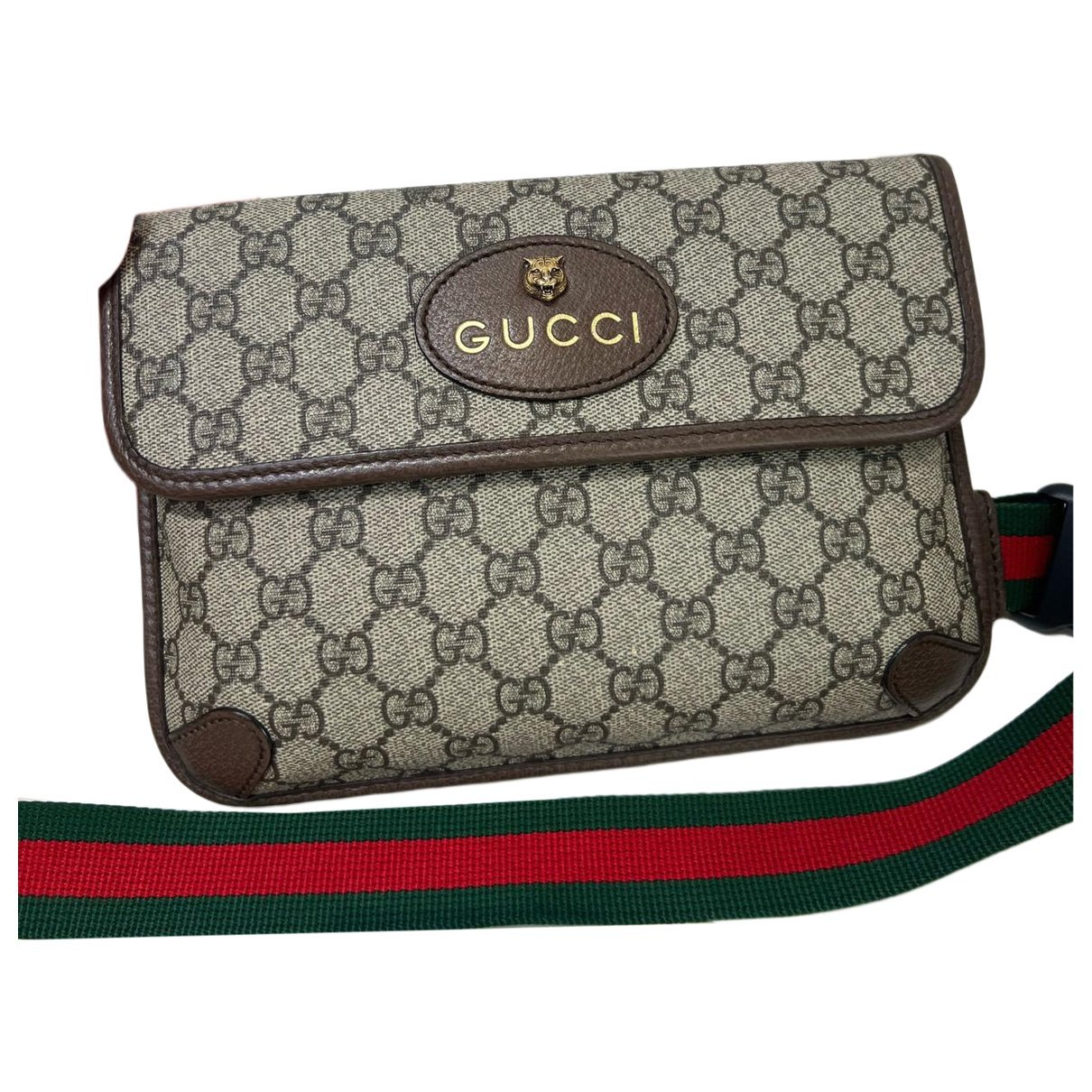 Ophidia GG Supreme leather handbag