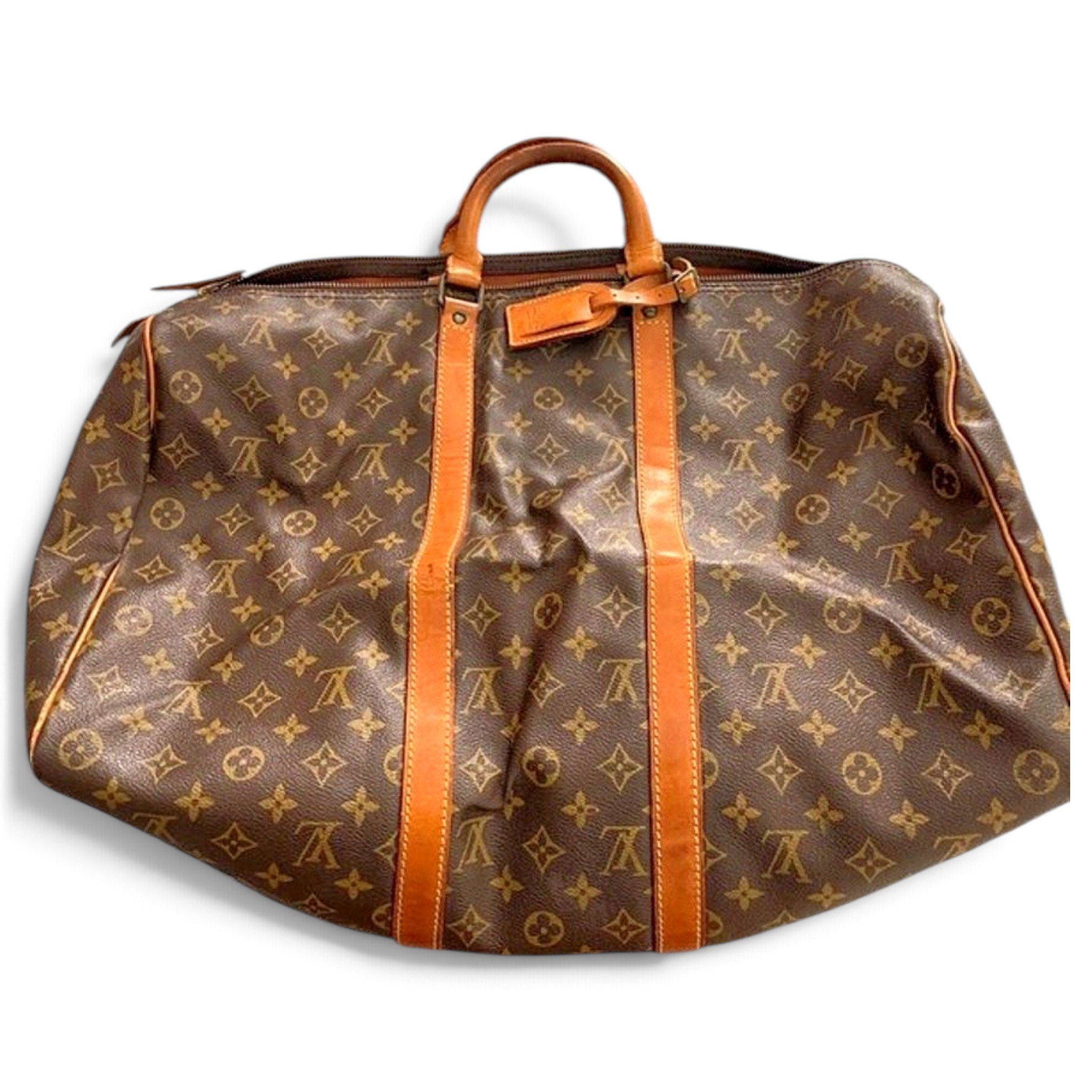 Keepall leather 48h bag