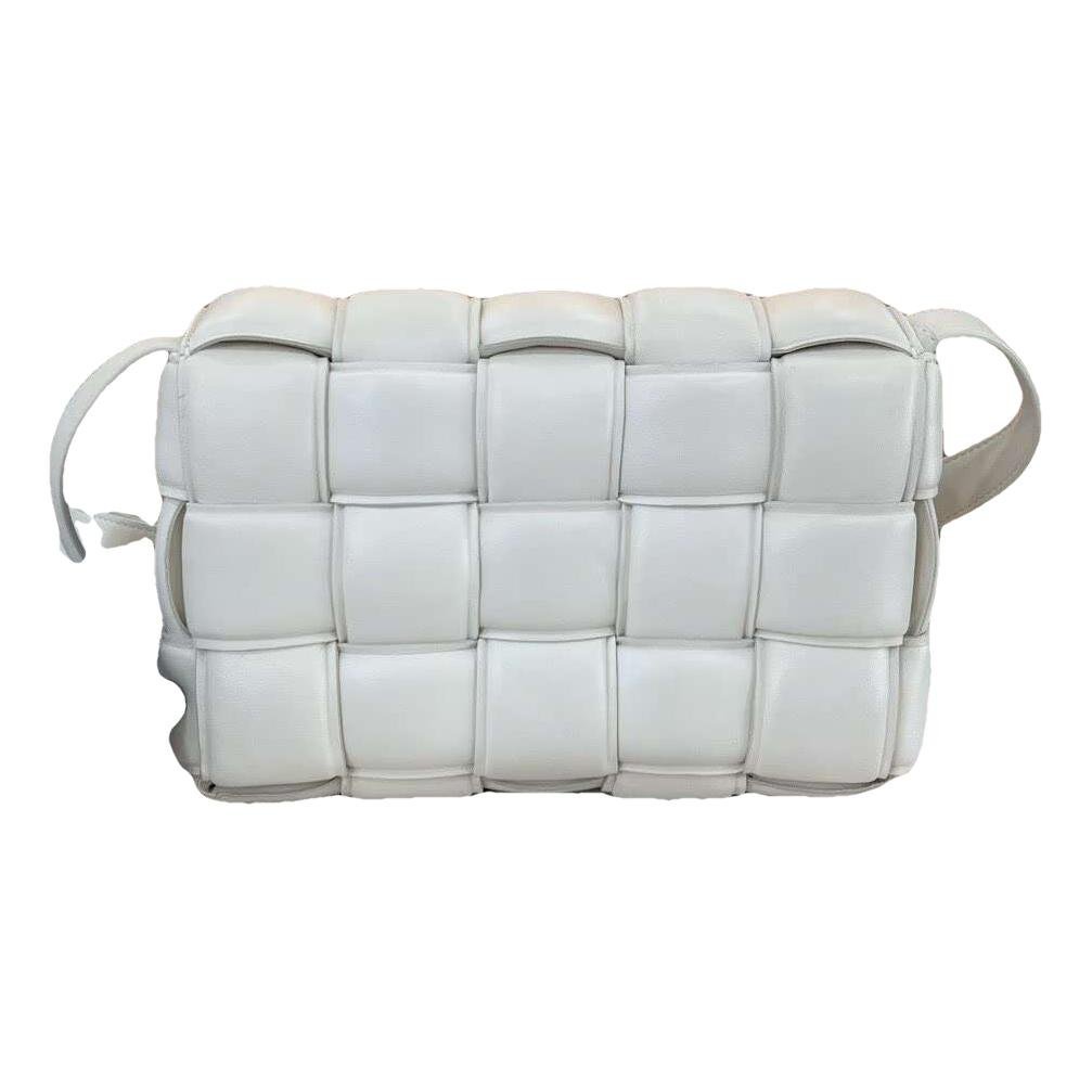 Cassette leather handbag