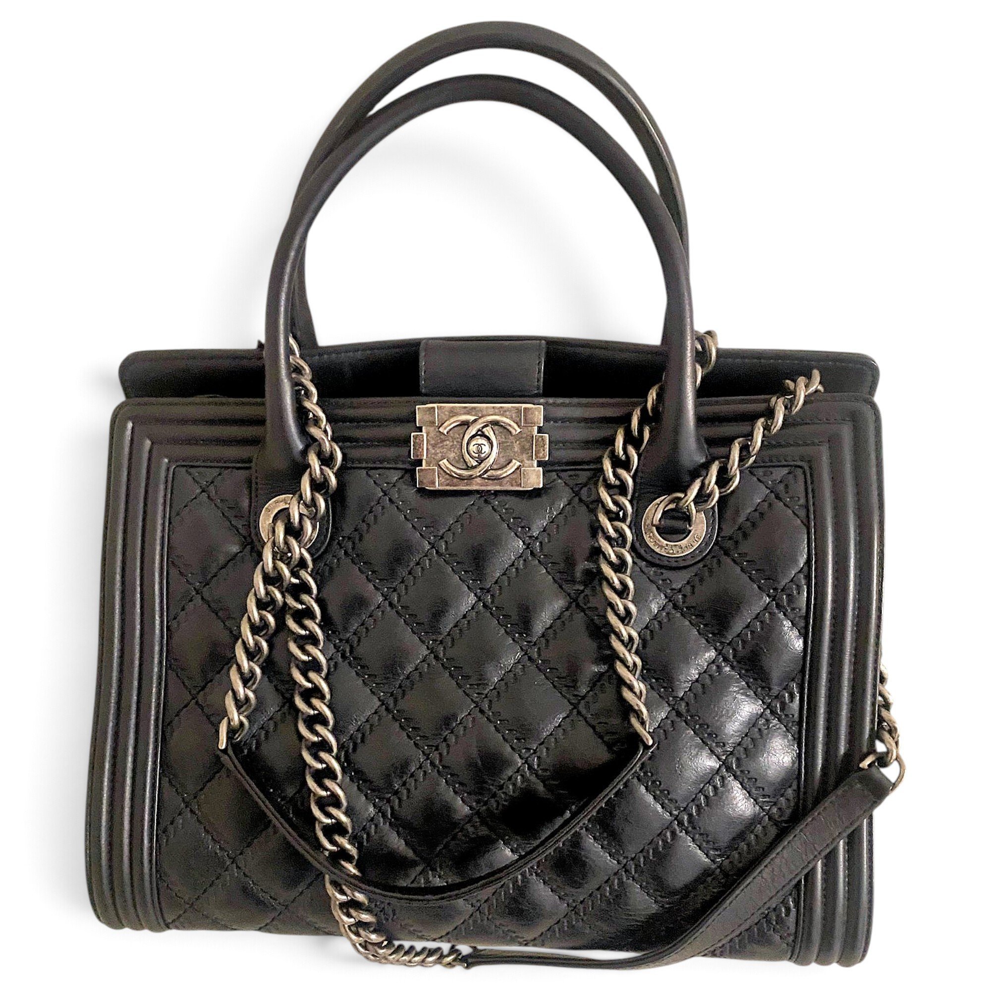 Wild Stitch leather tote