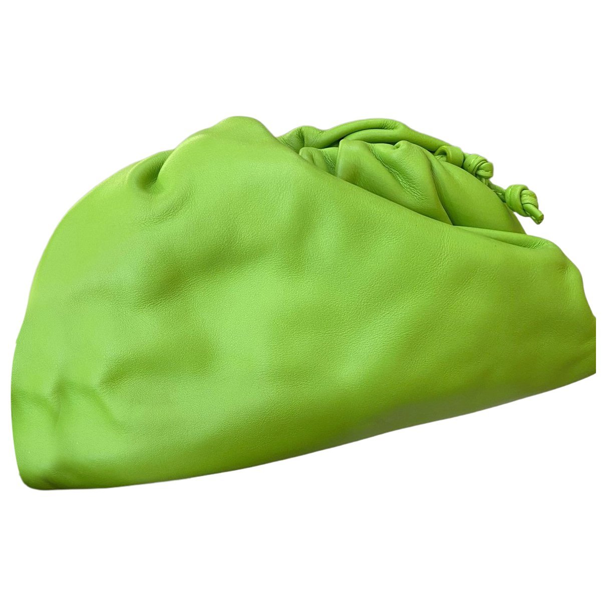 Pouch leather handbag