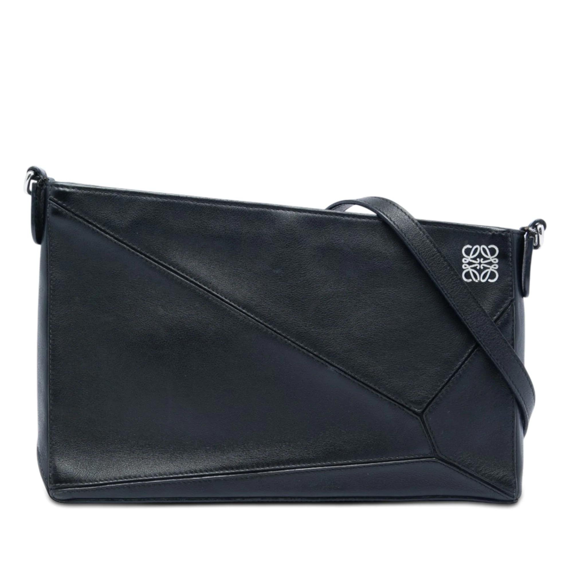 Puzzle pony-style calfskin handbag