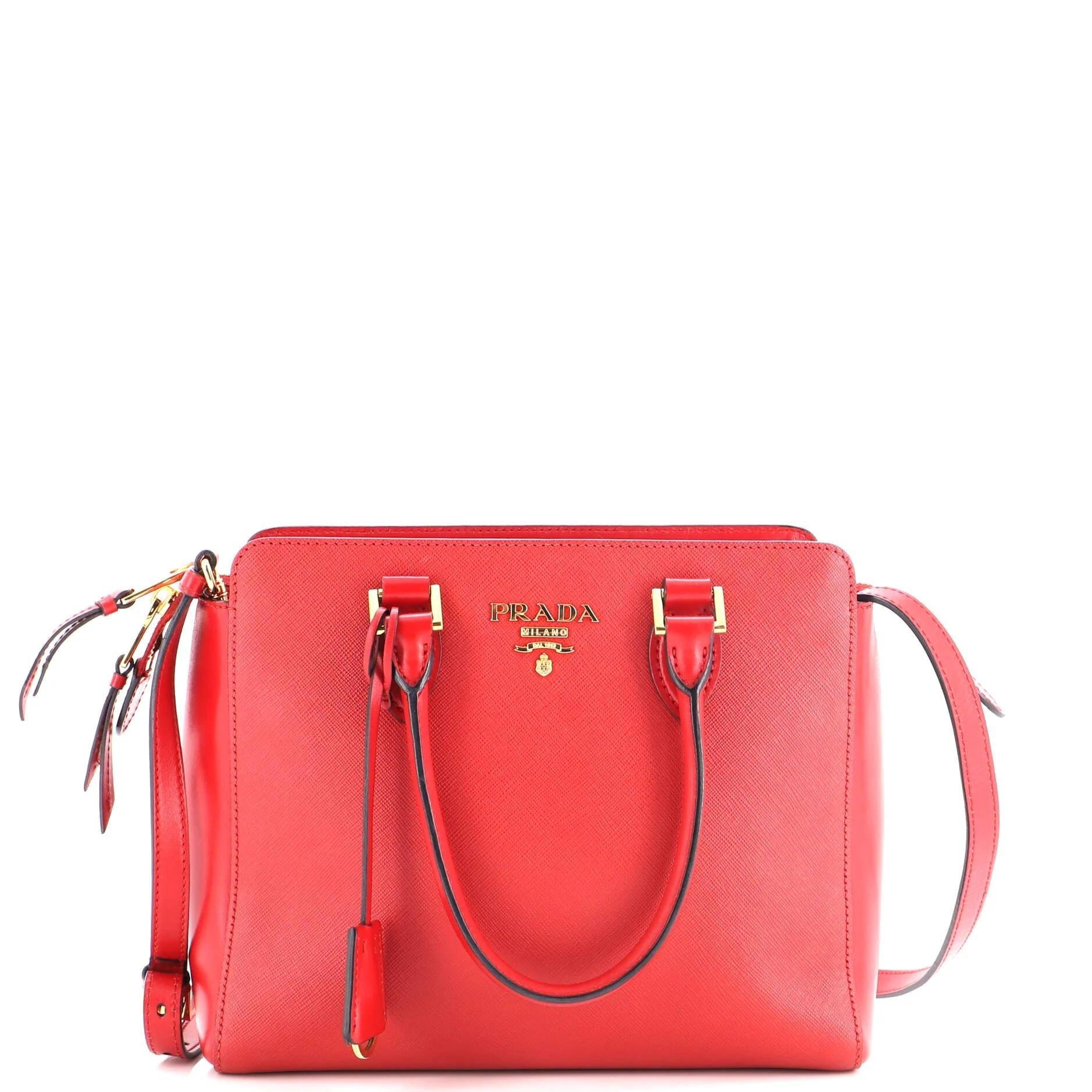 Leather tote