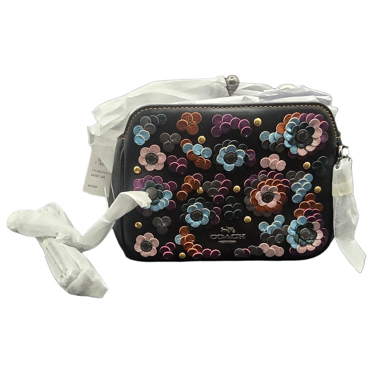 Leather crossbody bag