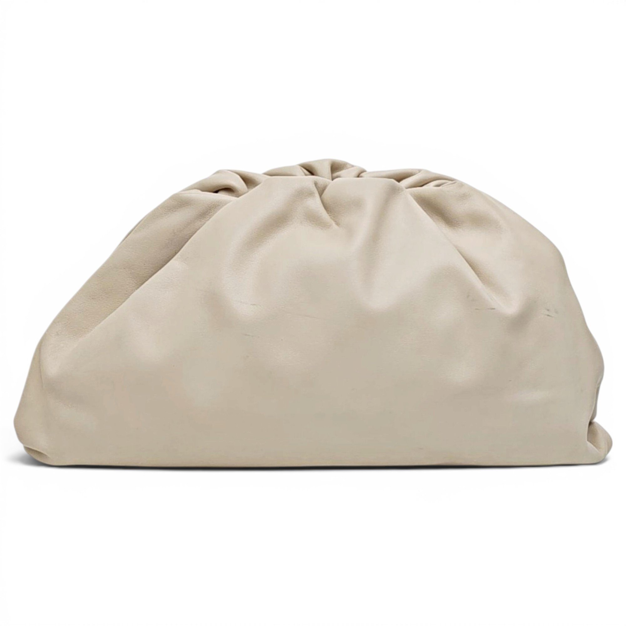Pouch leather handbag