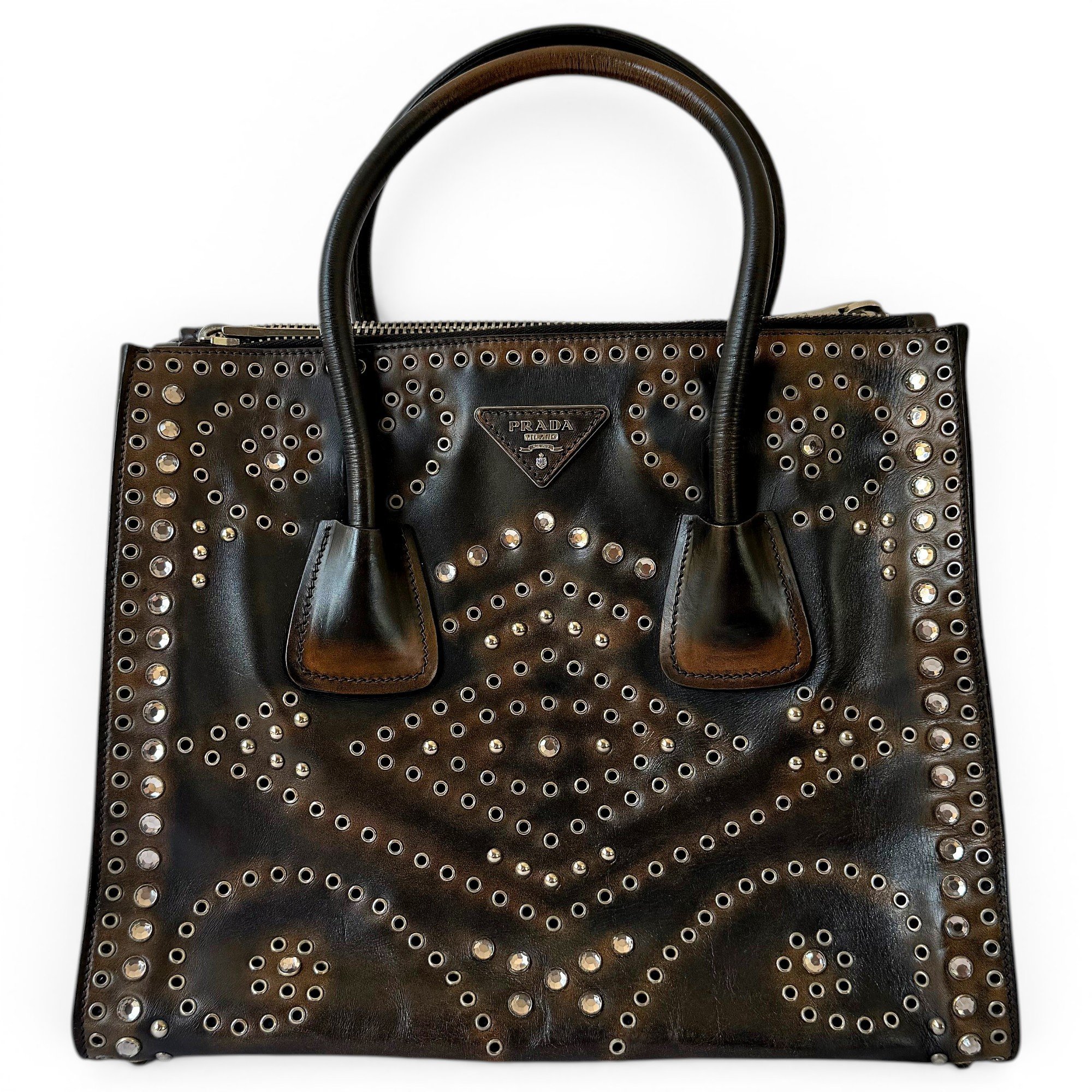 Galleria leather handbag