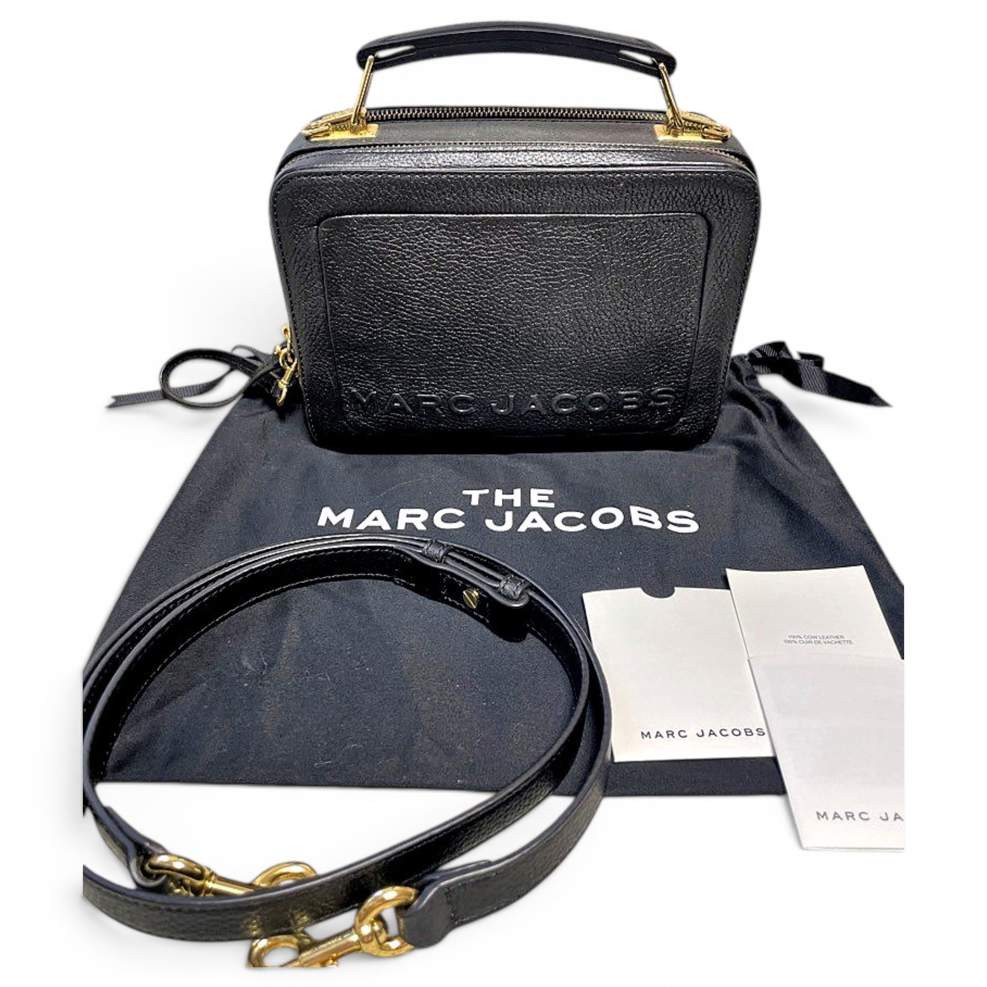 The Box Bag leather crossbody bag