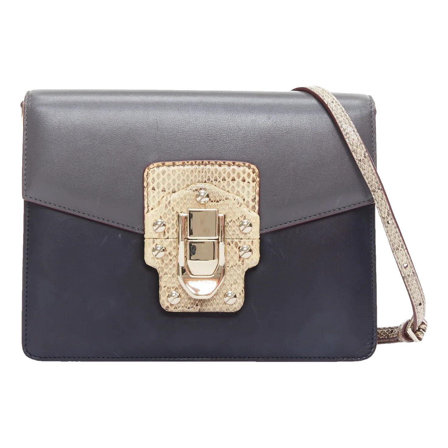 Dolce & Gabbana Lucia leather handbag