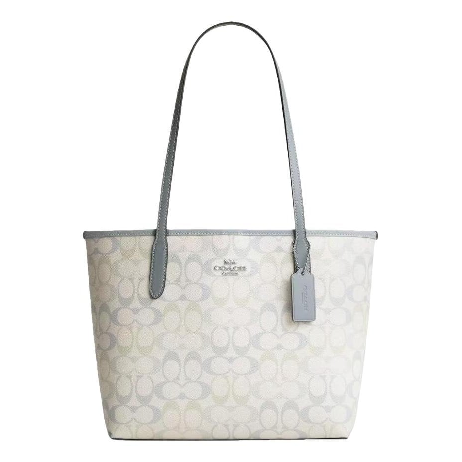 Leather tote
