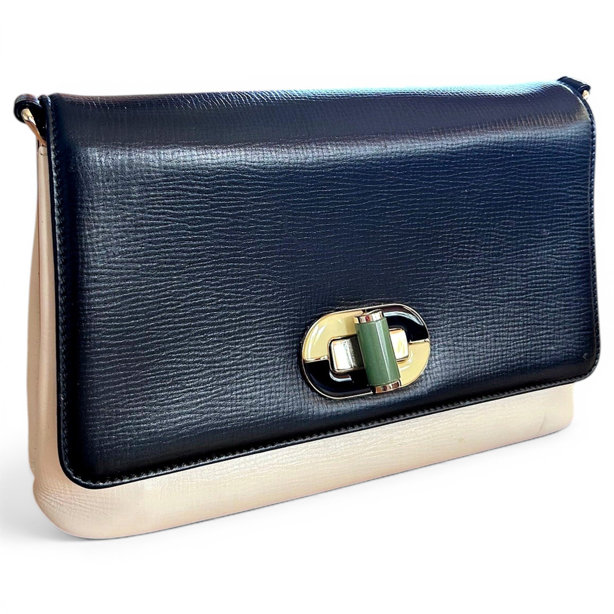 Isabella Rossellini leather handbag