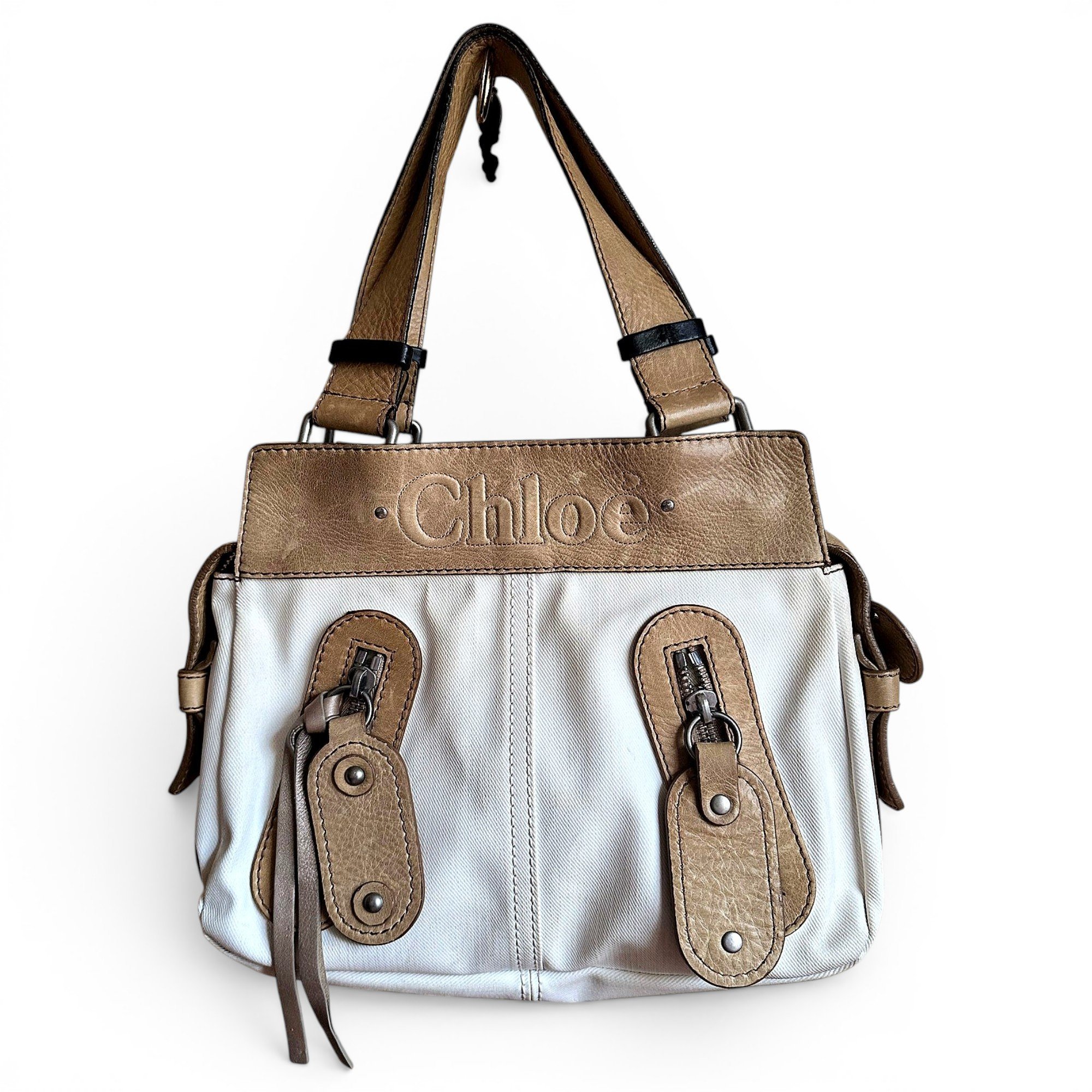 Leather handbag