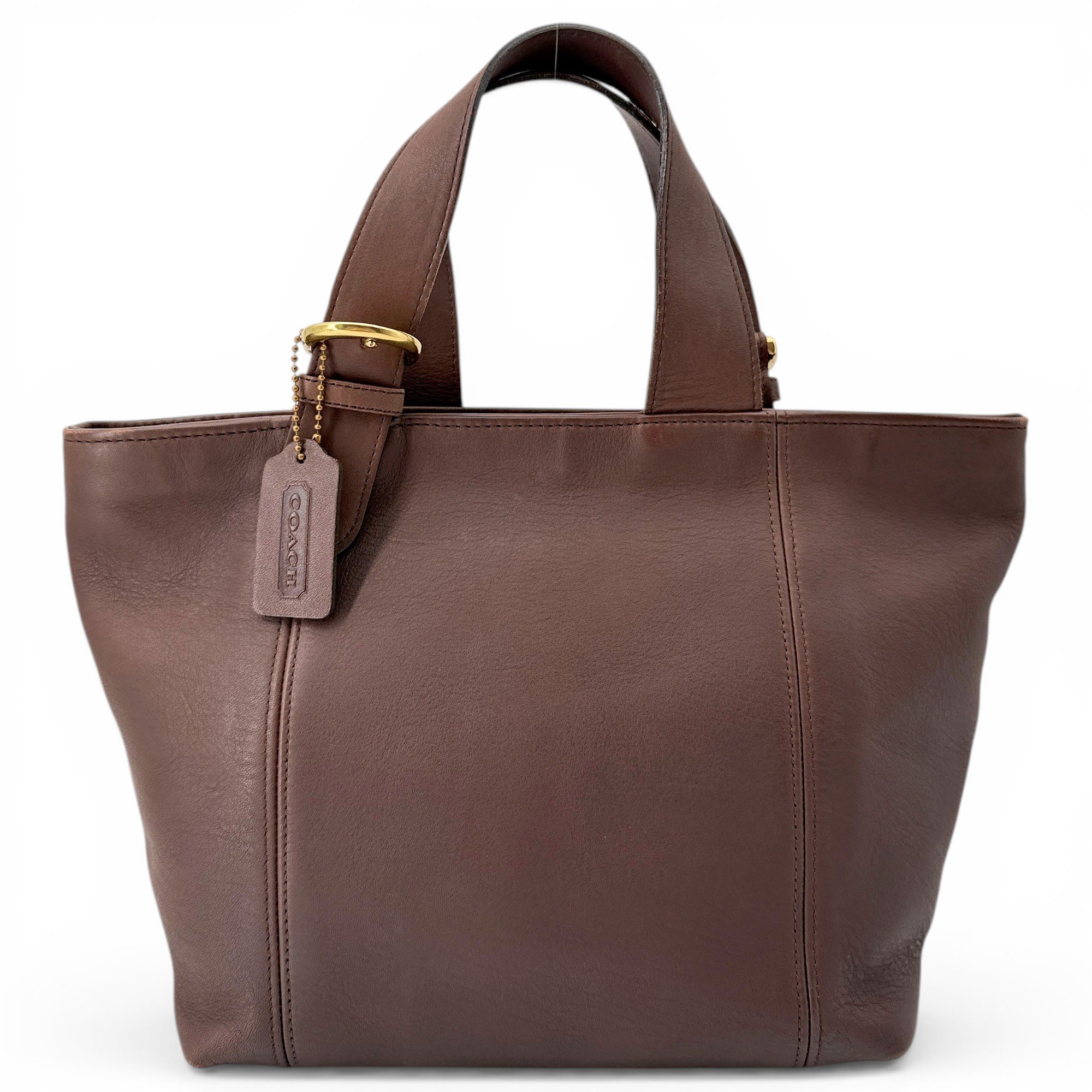 Leather tote