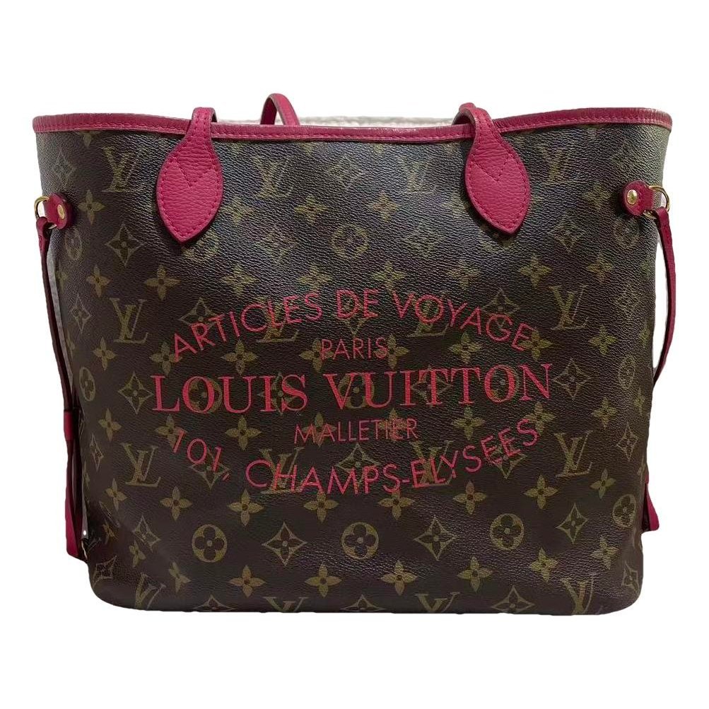 Neverfull leather tote
