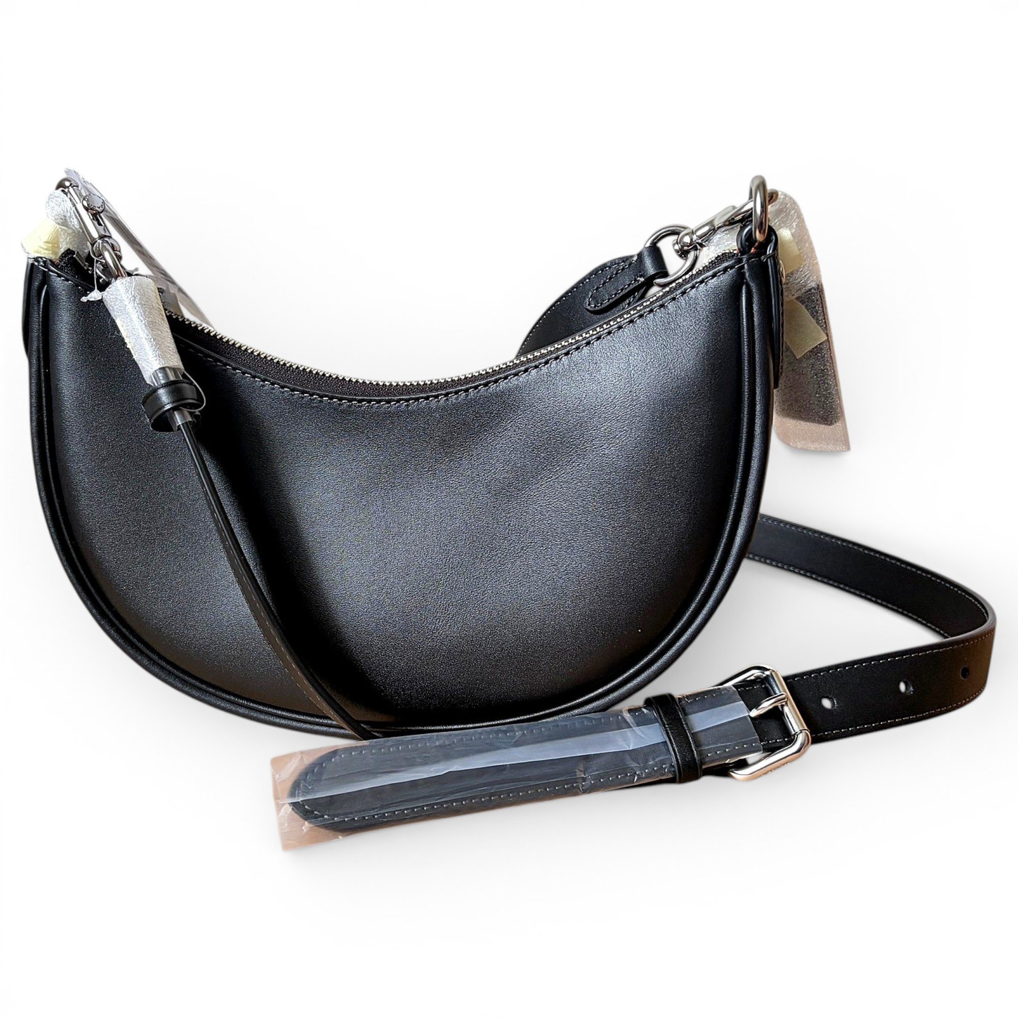 Leather crossbody bag