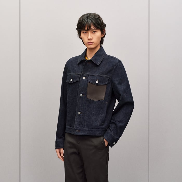 Indigo Lavé Denim Jacket