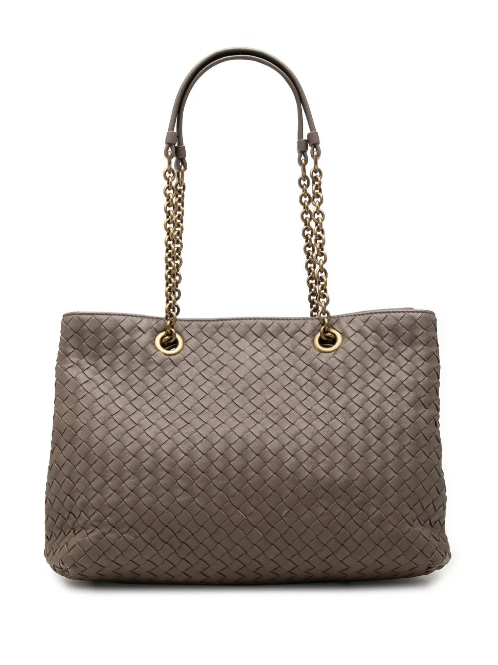 2012-2026 Medium Nappa Intrecciato Double Chain tote bag