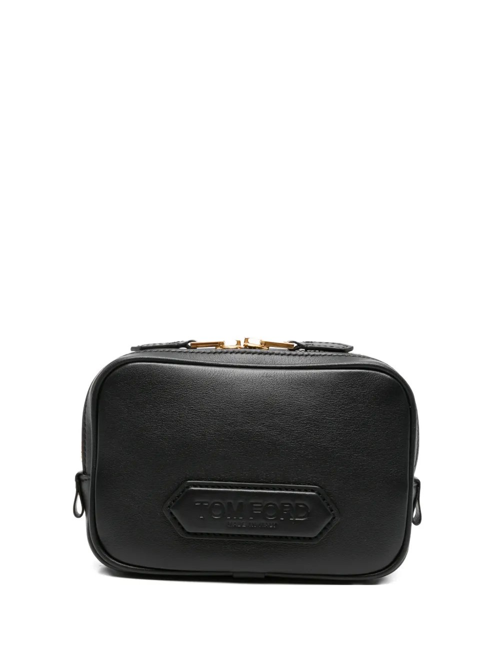 logo-patch messenger bag