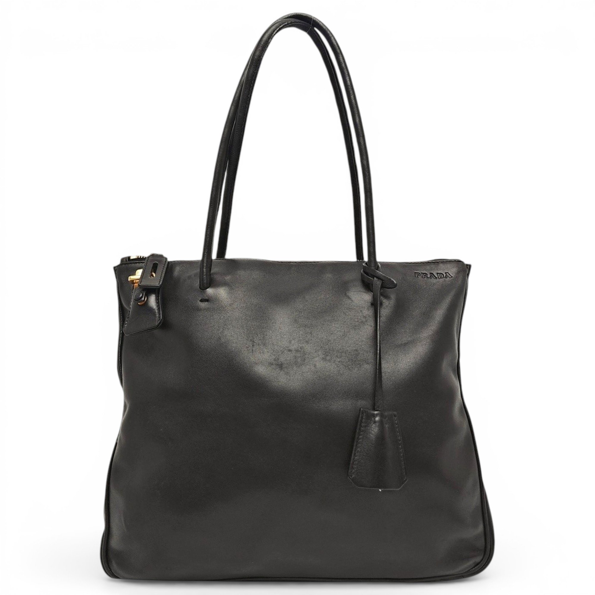 Leather handbag