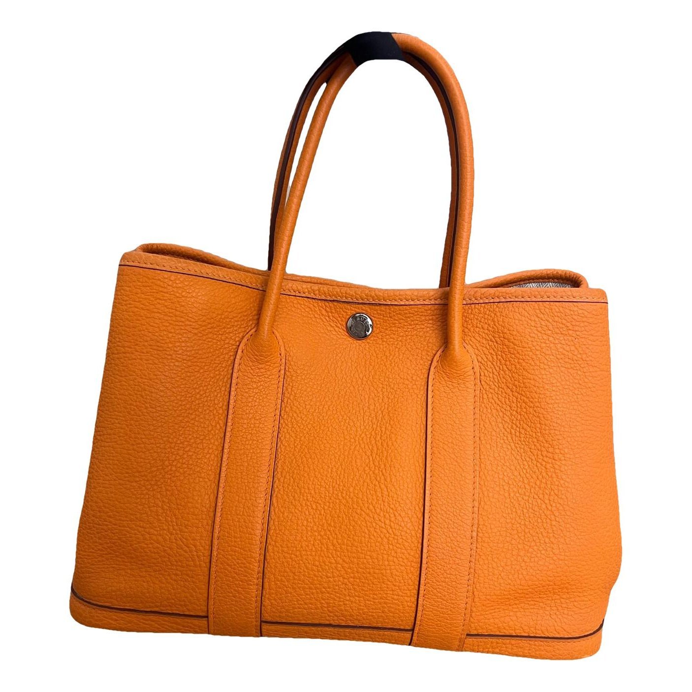 Garden Party leather handbag