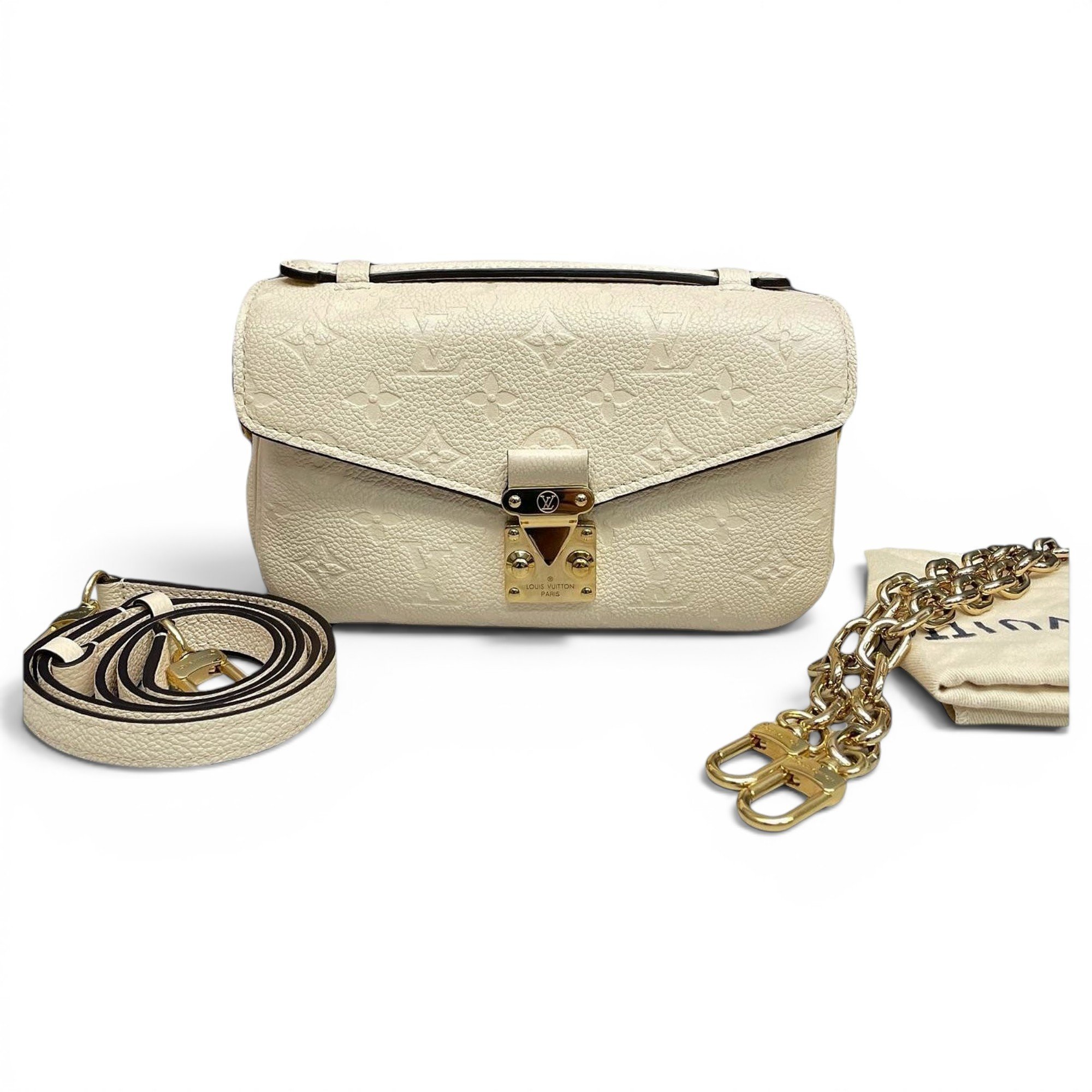 Metis leather handbag
