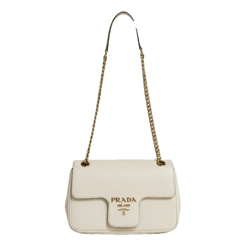 Diagramme leather crossbody bag