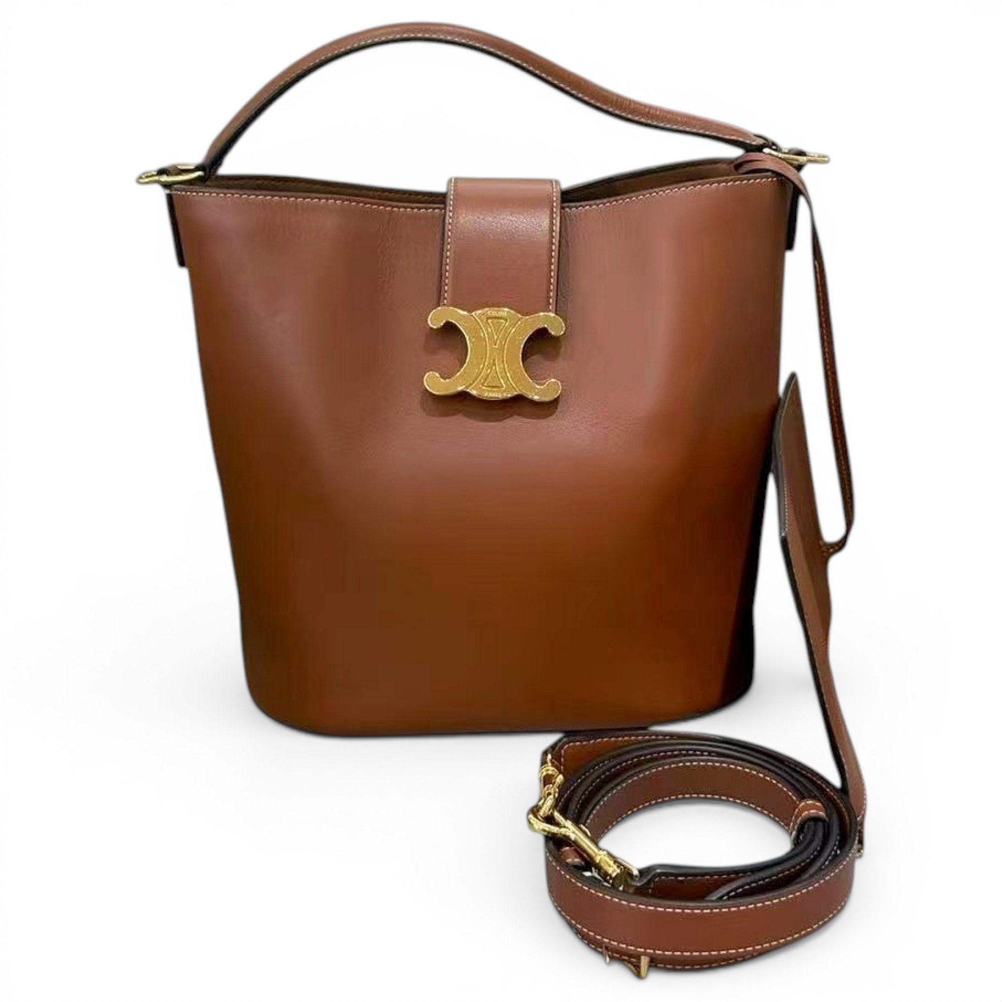 Louise leather handbag