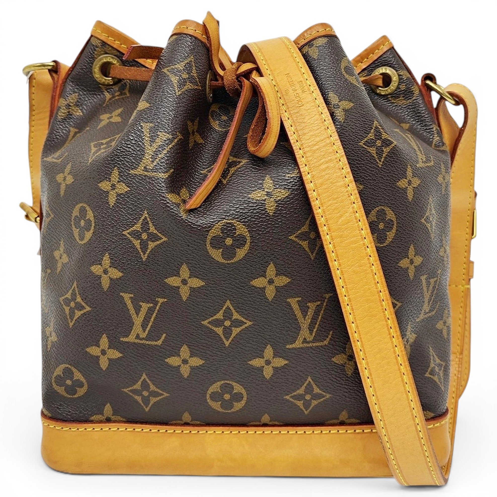 Nano Noé leather handbag
