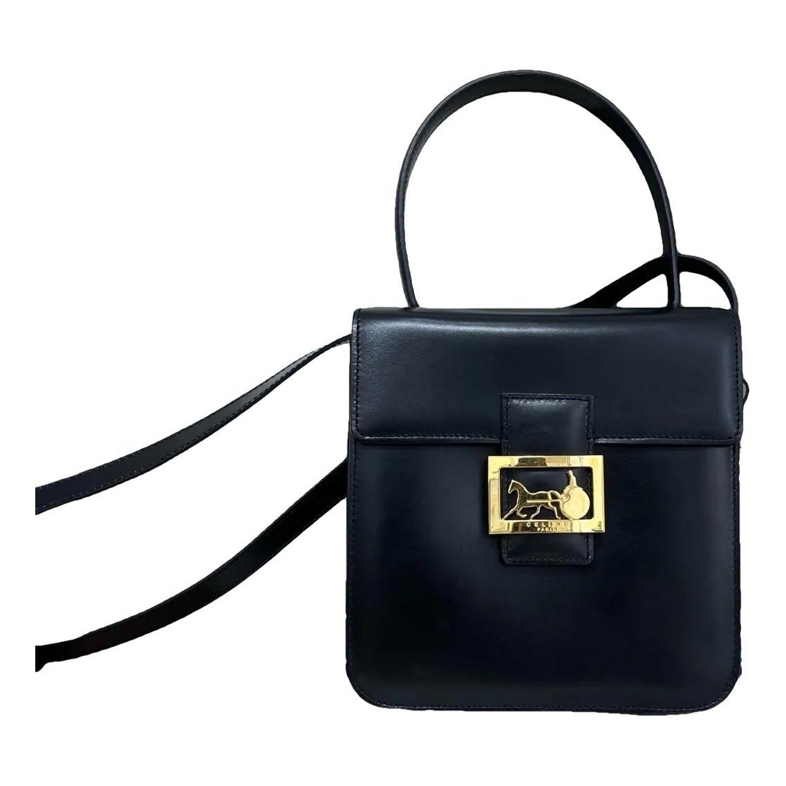 Crécy Vintage leather crossbody bag
