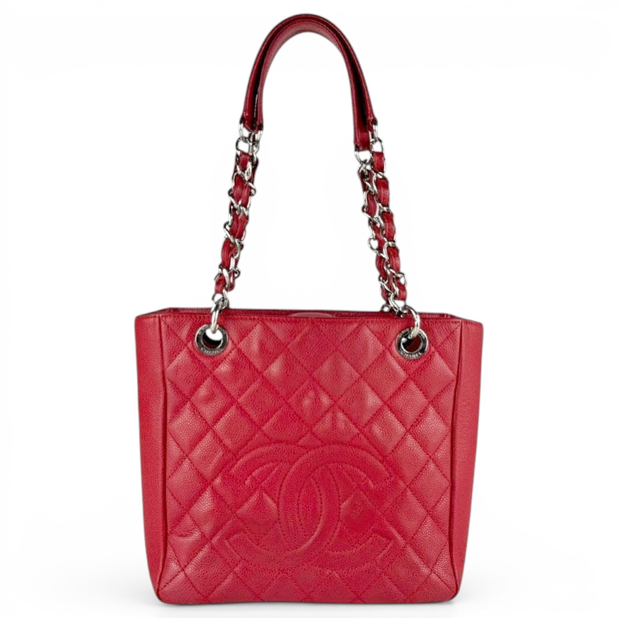 Petite Shopping Tote leather tote
