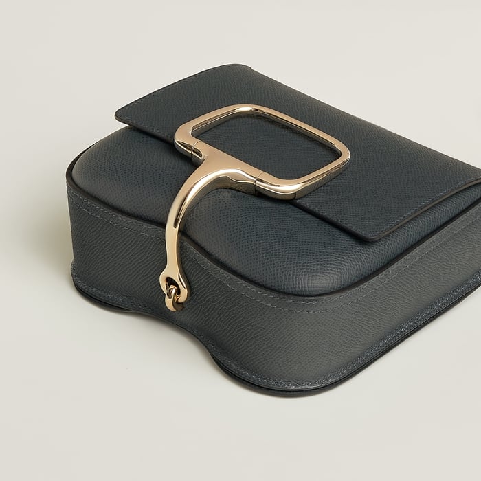 Gris Misty Hermès Della Cavalleria Mini Bag II