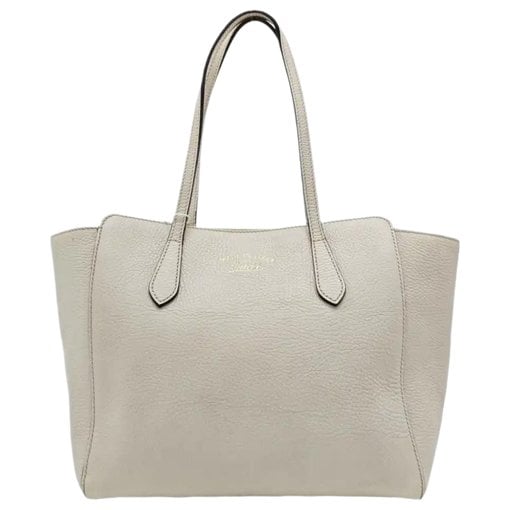 Swing leather handbag