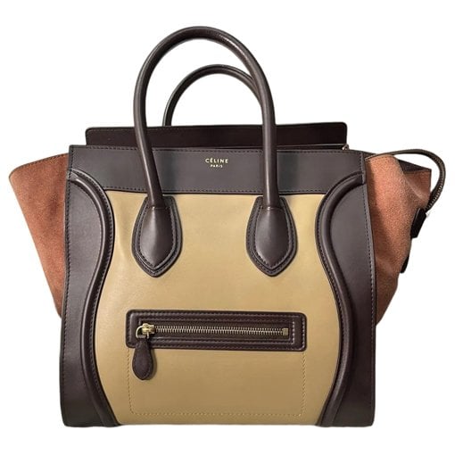Luggage leather handbag