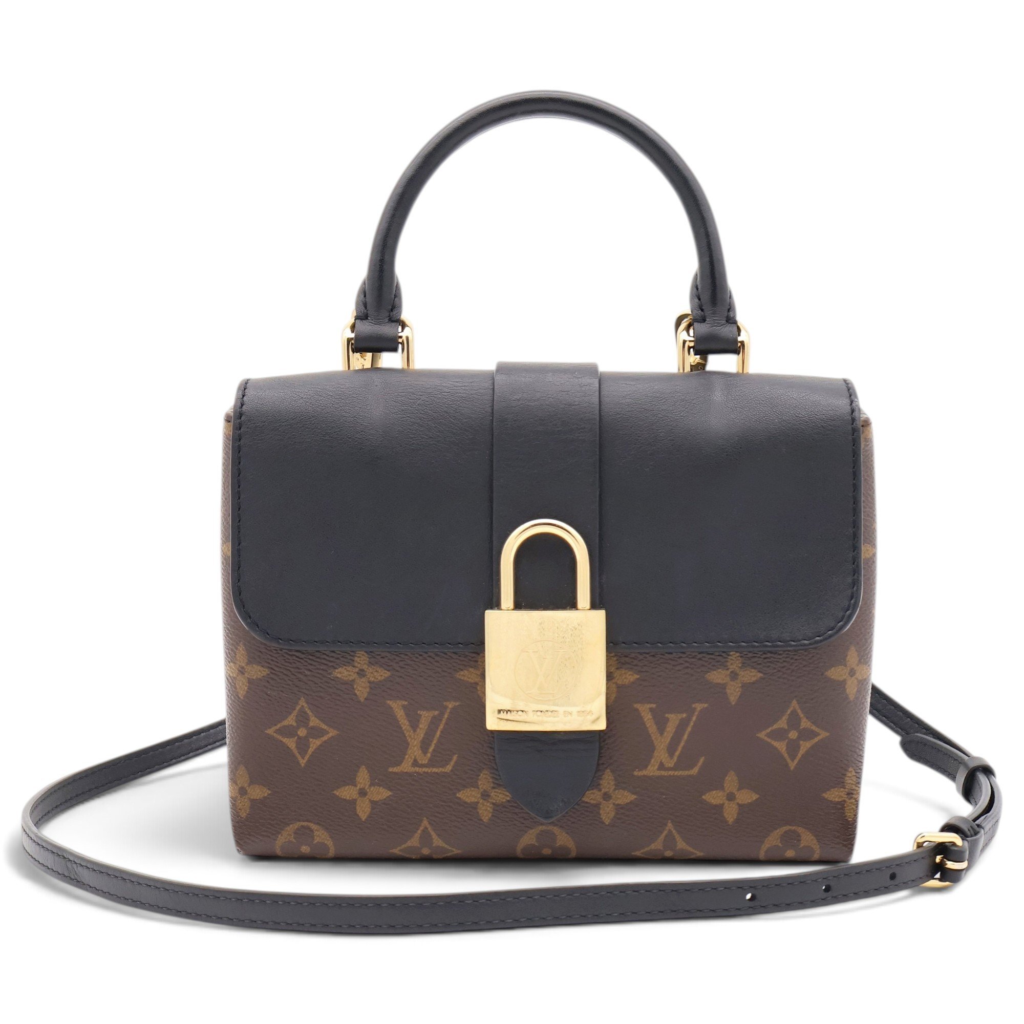 Louis Vuitton Locky BB leather handbag