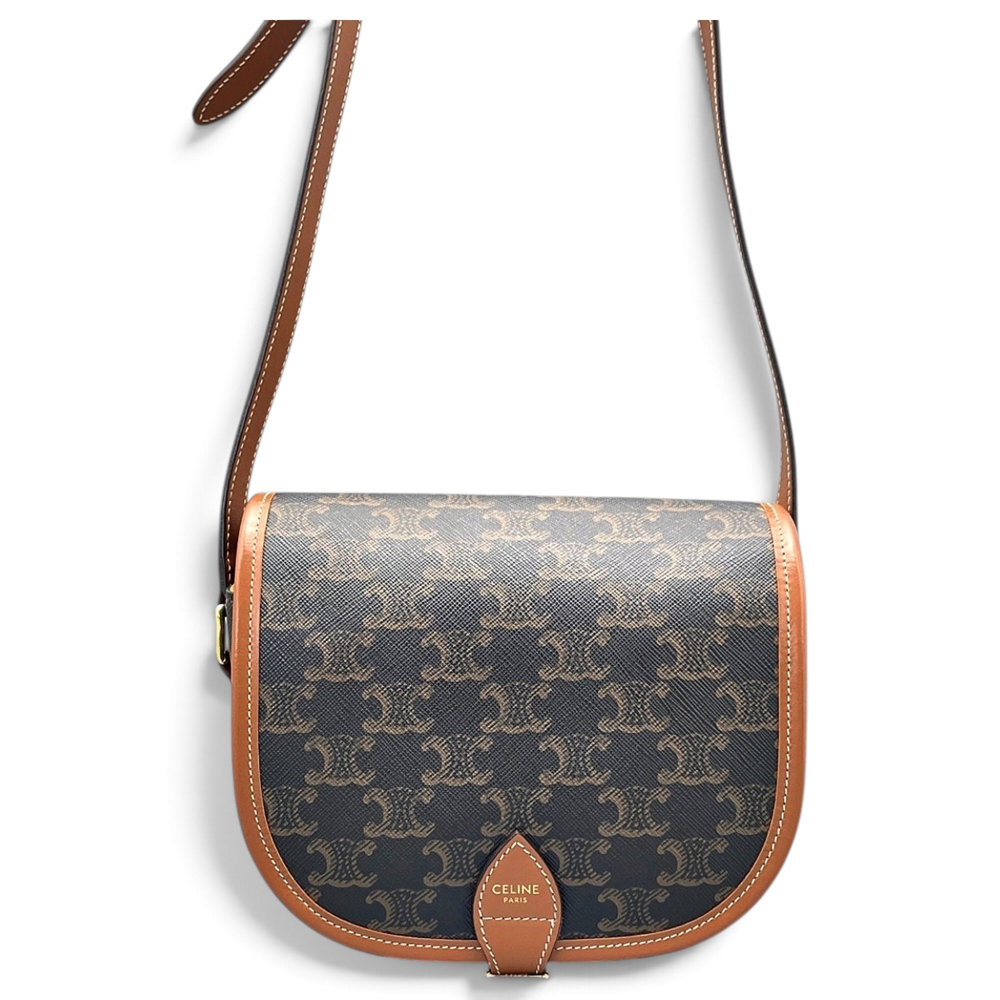 Folco leather crossbody bag