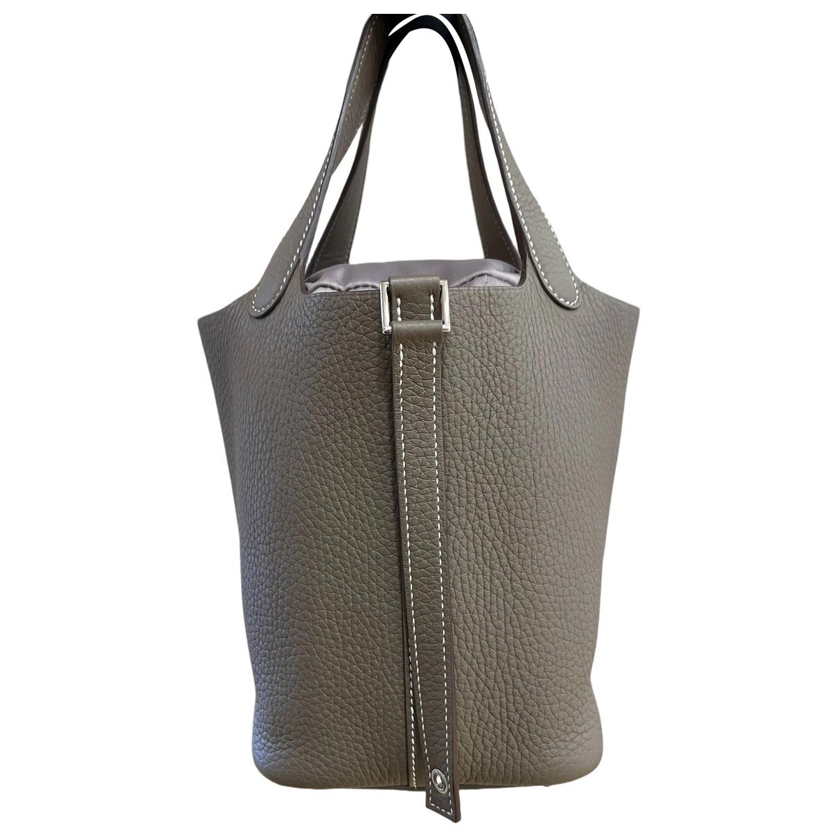 Picotin leather handbag