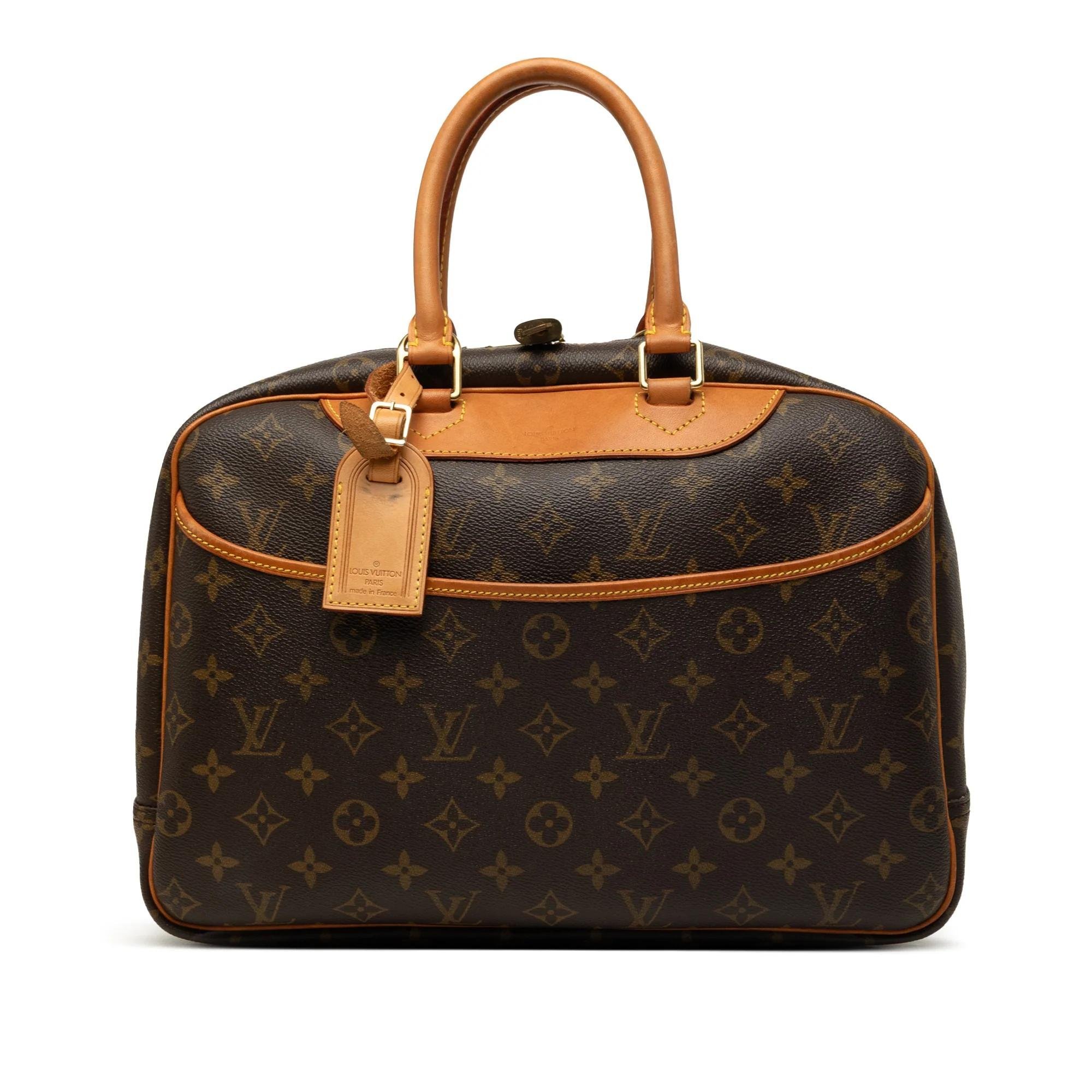 Deauville leather handbag