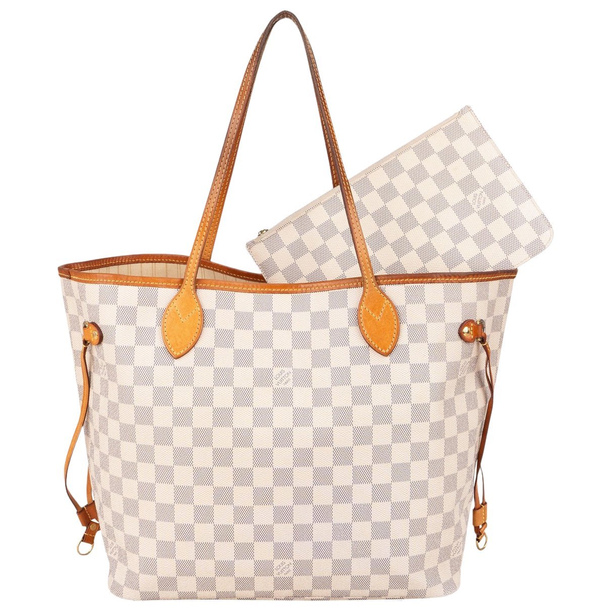 Neverfull leather bag