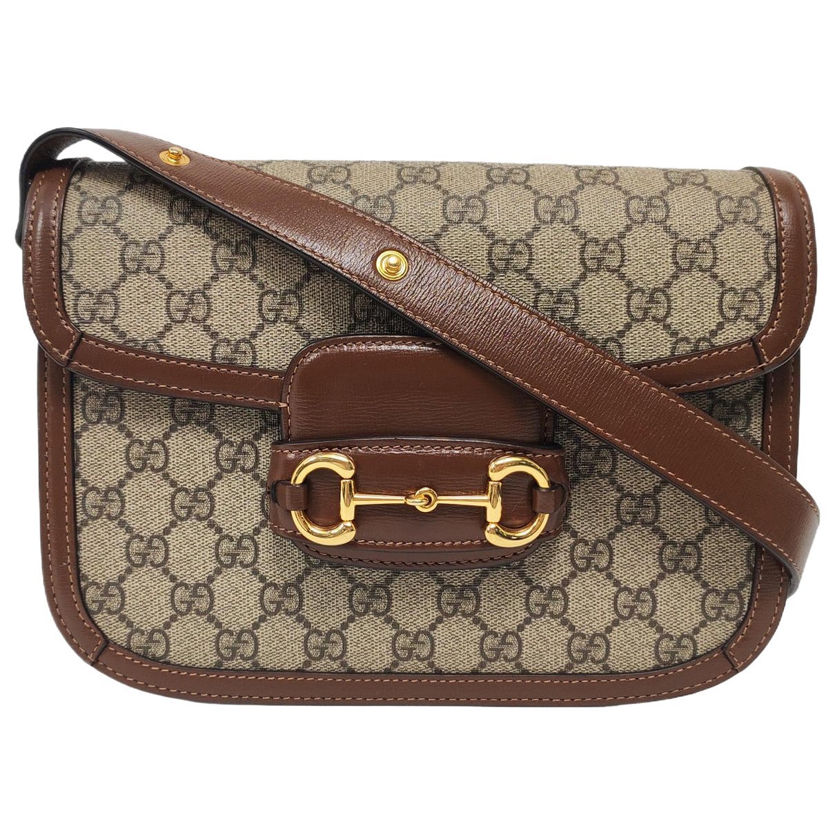 Handle Horsebit 1955 leather handbag