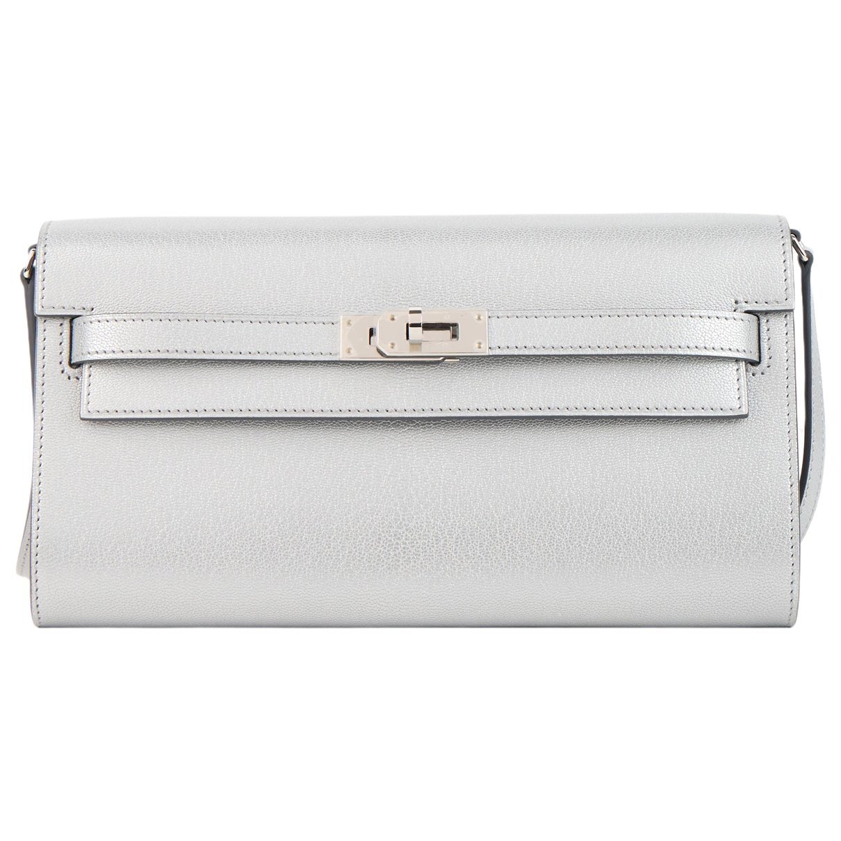 Kelly to go leather clutch bag