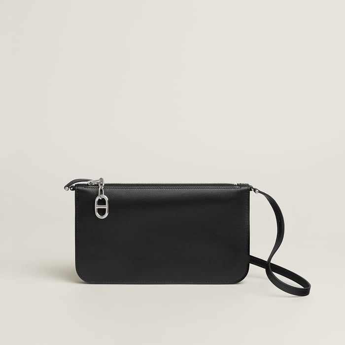 Noir Zipengo Chaine d'Ancre to Go Pouch