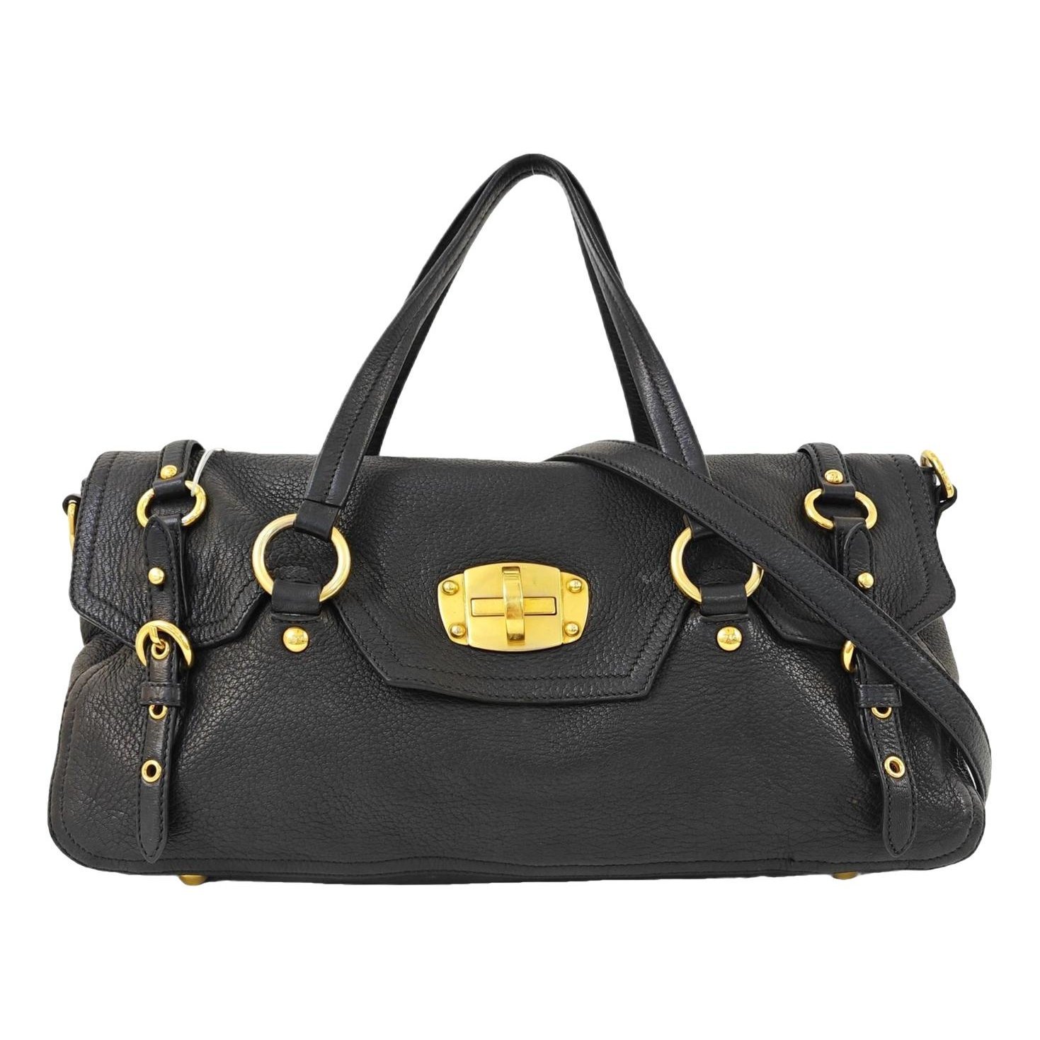 Leather handbag