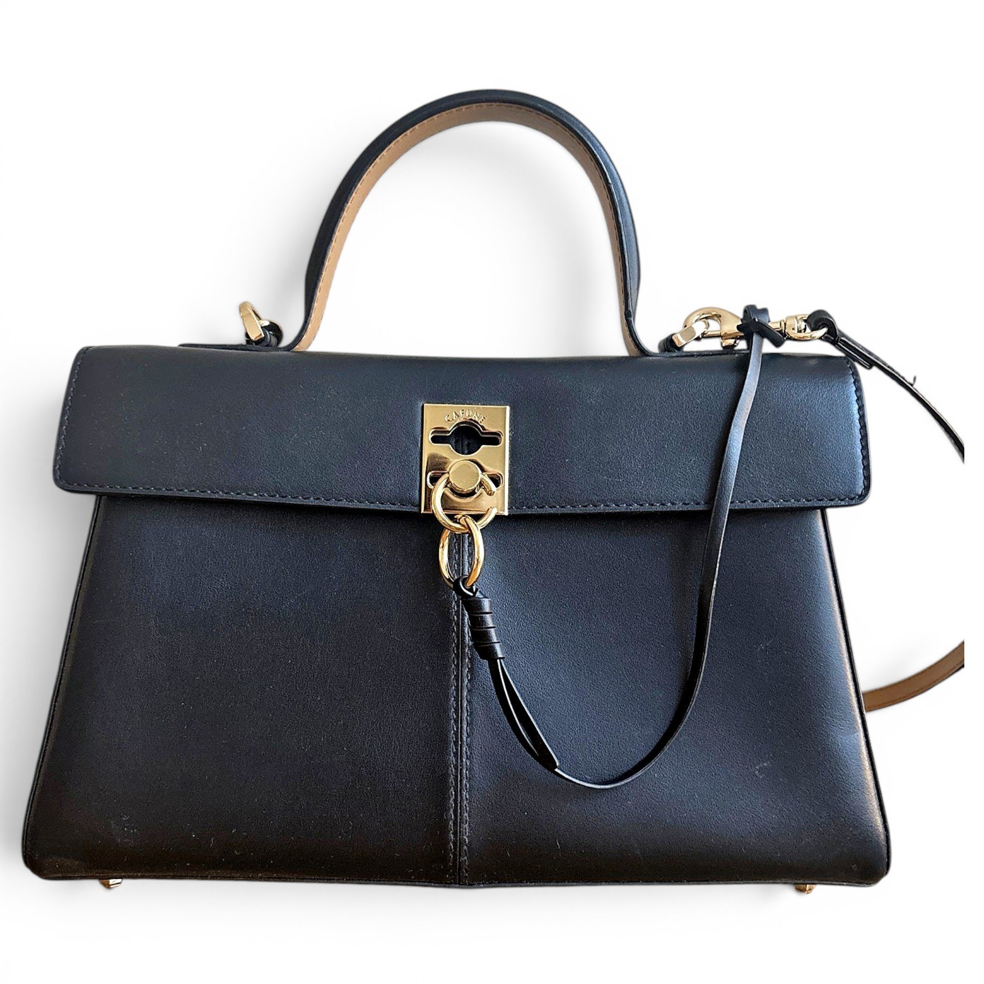 Leather satchel