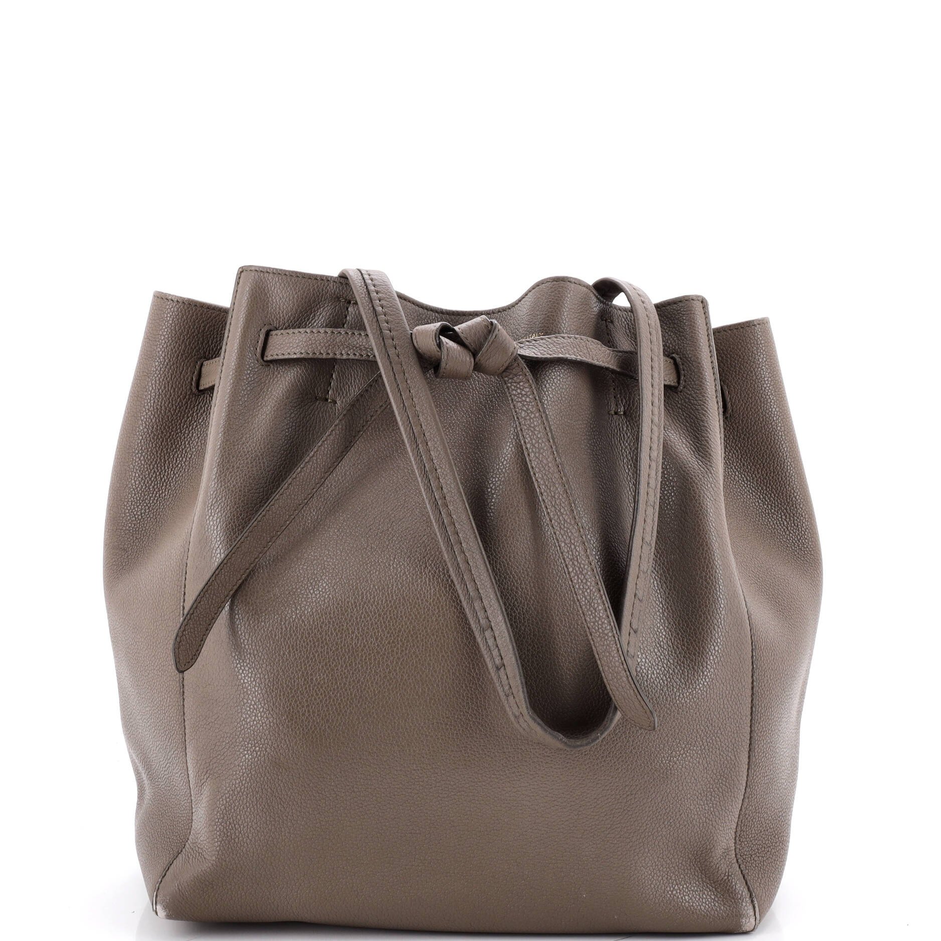 Phantom Tie Cabas Tote Leather Medium