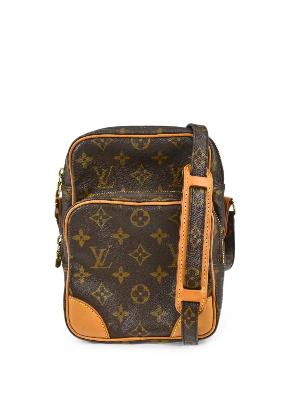 2001 Amazon Monogram-pattern crossbody bag