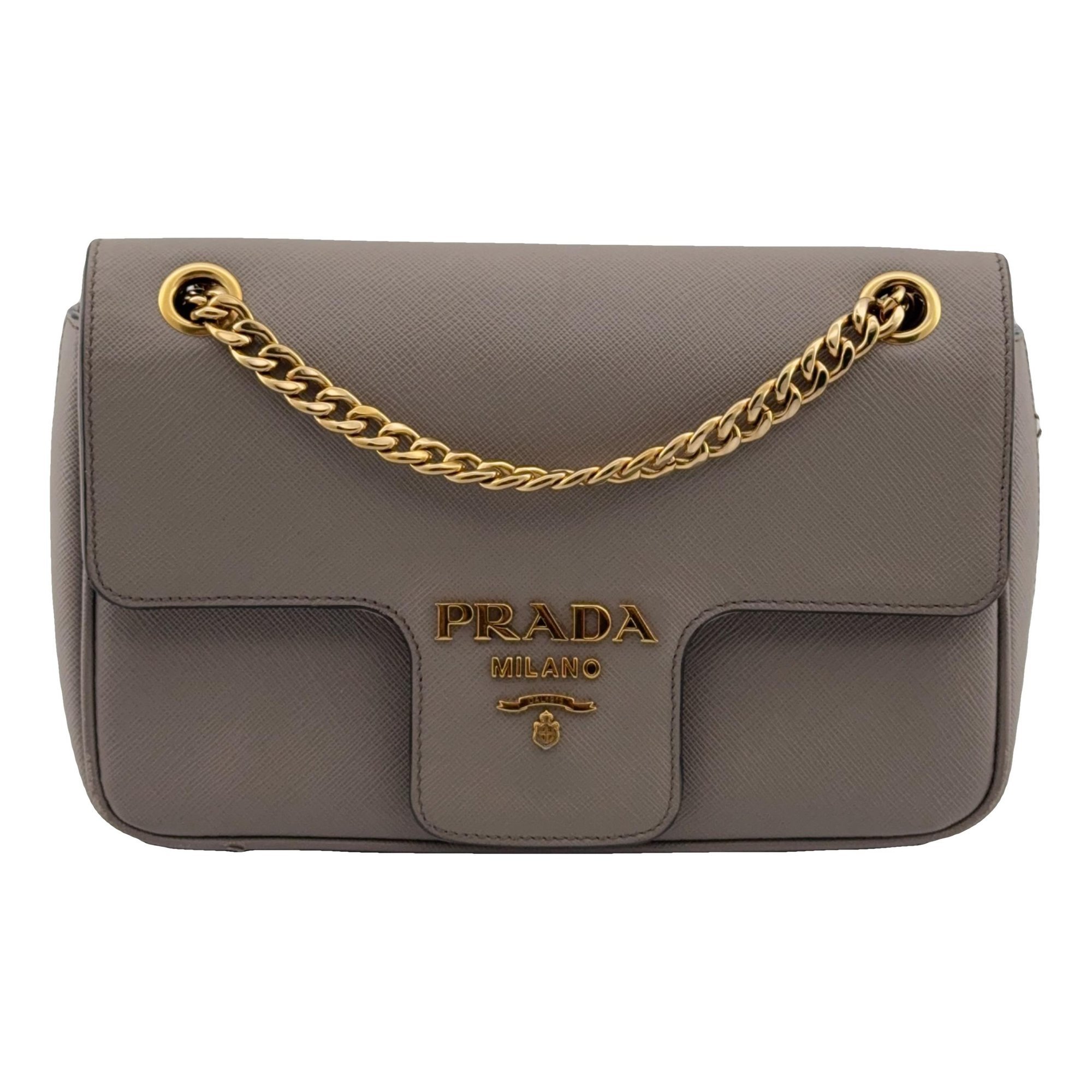 Diagramme leather handbag